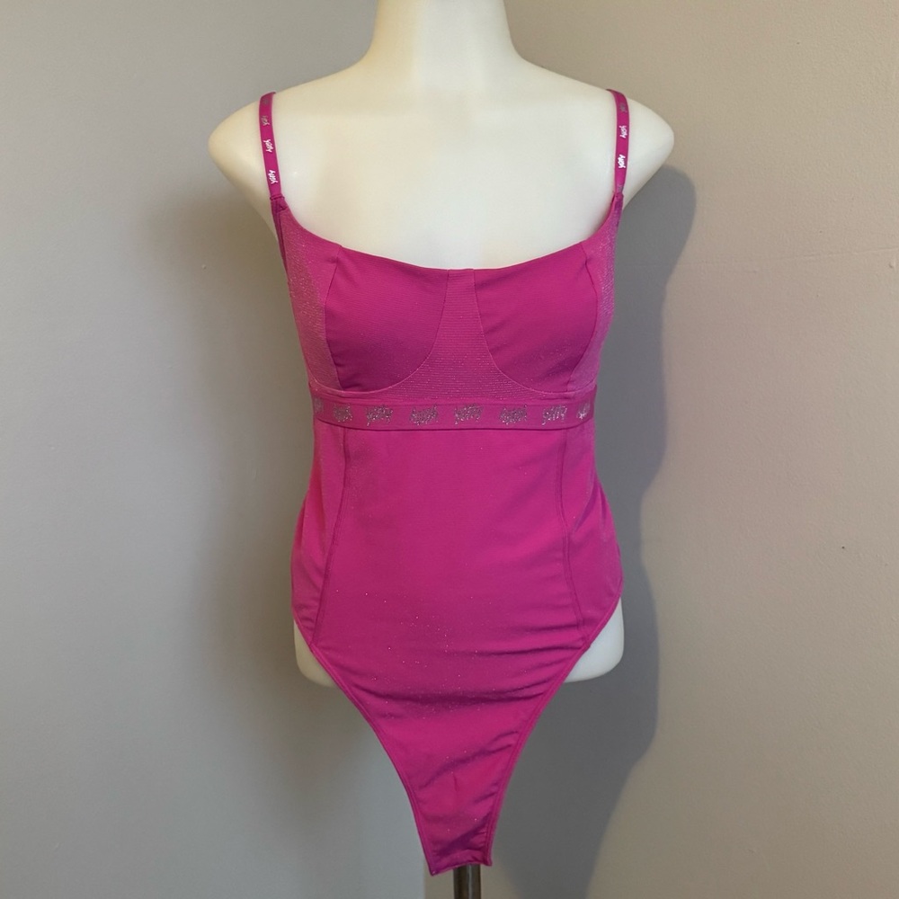 Yitty Shimmered Pink Spotlight Shaping Demi Cup Bodysuit